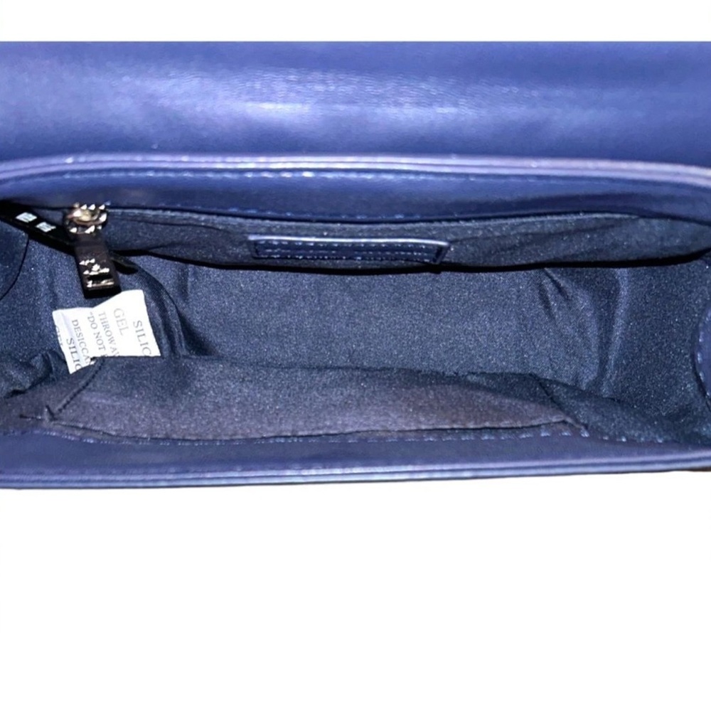 MSRP $160 Badgely Mishcka Denim Quilted Crossbody Bag - Picture 3 of 3